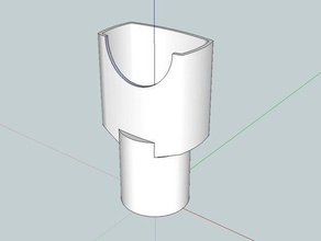 fry-pod frech fry holder cup 3d printing 3d print model - Mito3D