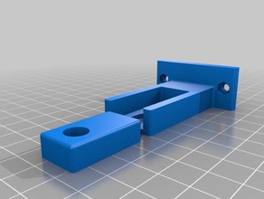 öz hizalama ekseni çubuk kelepçe robo3d yazıcı parçalar robo 3d z 3d print model - Mito3D