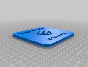 leia i segni loghi personalizzato 3d print model - Mito3D