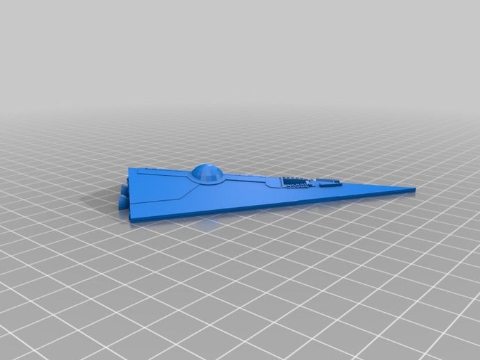 imperial class star destroyer props wars 3D print model - Mito3D
