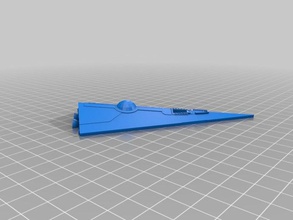 imperial class star destroyer props wars 3d print model - Mito3D