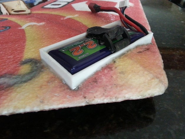 tek sumo caixa de bateria rc veículos 3D print model - Mito3D