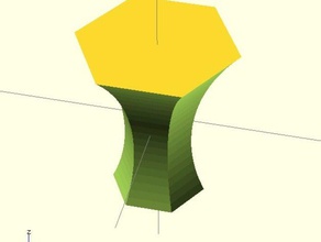 vasenedges configurable vase edges outdoor garden 3d print model - Mito3D