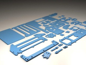 printrbot simple partes del conjunto completo 3d de la impresora roto expanda modificar reemplace reemplazo repuesto 3d print model - Mito3D