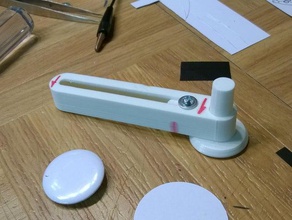circle cutter hand tools compass diy 3d print model - Mito3D