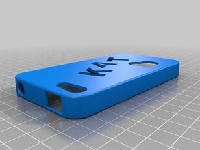 kats caso de iphone 4 3d impresión 3d print model - Mito3D