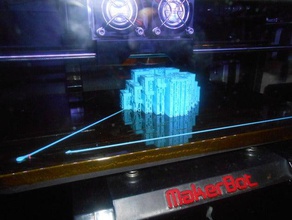 chain cube math art 3d print model - Mito3D