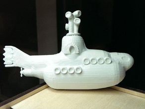 yellow submarine scans replicas beatles pepperland 3d print model - Mito3D