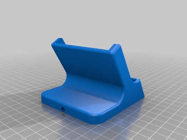 nexus 5, stand kablosuz şarj cihazı mount güncellendi mobil telefon flipcase 3D print model - Mito3D