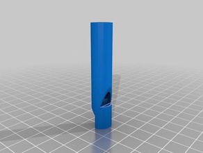 super schnell, flute cover open-end-finger-sound Musik 3d print model - Mito3D