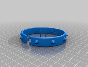 tamanho grande stud pulseira pulseiras personalizado 3d print model - Mito3D