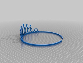 simples tiara atualizado 3d impressão 3d print model - Mito3D