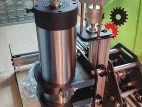 shapeoko 2 spindle mount parts 3d print model - Mito3D