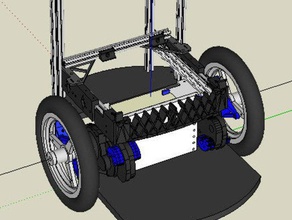 langhorne diferansiyel Robotik baz sürücü 3d print model - Mito3D