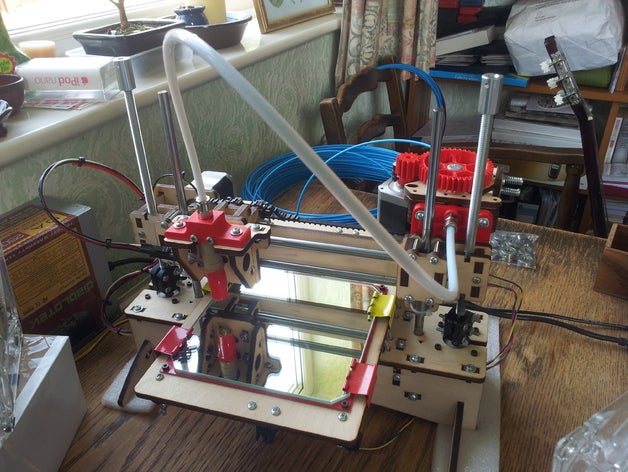 printrbot lc-Bowdenzug mod 3d Drucker Extruder upgrade 3D print model - Mito3D