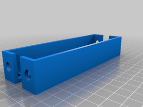 parametric nema rack rails other cnc makeentry mendel mount openscad reprap shopbot useful 3d print model - Mito3D