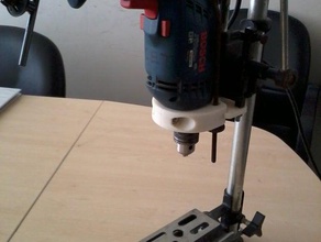 drill press adapter machine tools stand 3d print model - Mito3D