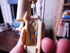 de trabajo para el motor árbol levas válvulas la ingeniería perno manivela cigüeñal cilindro pin pistón empuje rocker 3d print model - Mito3D