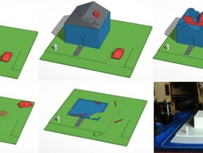 escala de fujita, diseño 3d reto aprendizaje tornado el clima 3d print model - Mito3D