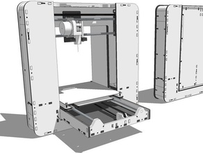foldstrap 3d impressoras 3d print model - Mito3D