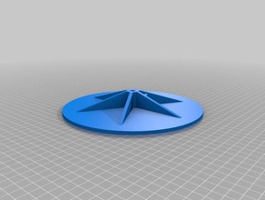 mesa giratória fabscan 3d impressão 3d print model - Mito3D