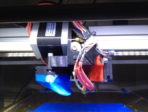 tygr mod e3d v5 mkii felix extruder printer extruders felixprinter hotend 3d print model - Mito3D