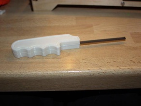 saw blade handle tools remove support 3d print model - Mito3D