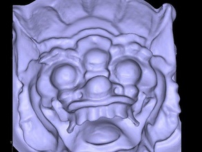 polynesion máscara de escaneado exploraciones réplicas 3d print model - Mito3D
