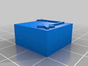 xy 20 mm calibration box 3d printing tests 20mm cube 3d print model - Mito3D