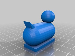 71 neils ısu onun duck hayvanlar eğitim 3d print model - Mito3D