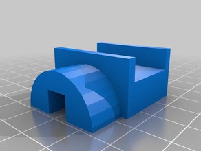 mi personalizados de soporte del cable oficina 3d print model - Mito3D