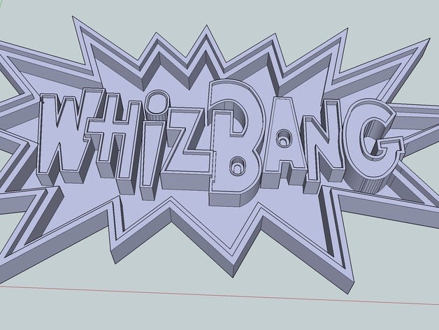 whizbang logo oyunlar oklahoma pinball taslak sooners Üniversitesi 3D print model - Mito3D