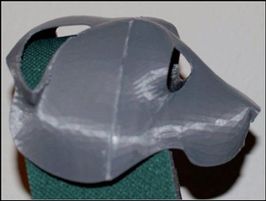 il fursuit - pupazzo con testa a base version9 le creature animale plushie robot cranio 3d print model - Mito3D