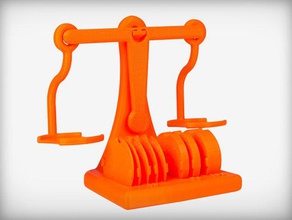 scale learning measurement tool weight 3d print model - Mito3D