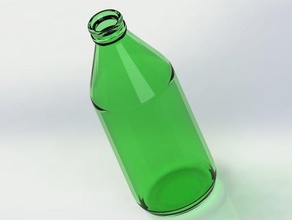 bottiglia Flasche Küche Essen 3d print model - Mito3D