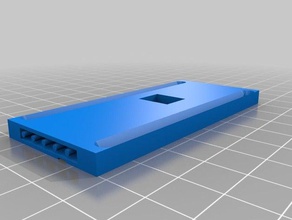 kinect scanninng rig electronics enclosure left panel customized 3d print model - Mito3D