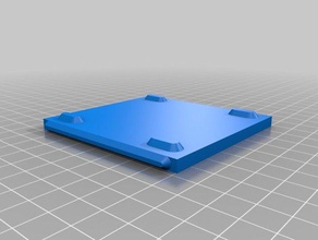 kinect scanninng rig electronics enclosure bottom panel customized 3d print model - Mito3D