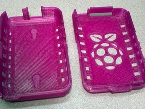 raspberry case tinkercad electronics 3d print model - Mito3D