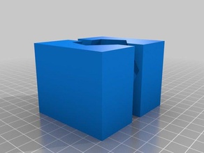 mon personnalisés en béton moule hobby 3d print model - Mito3D