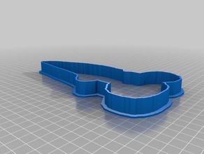 my customized cookie cutter customizer gnome kitchen dining 3d print model - Mito3D