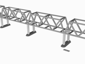 one way bridge buildings structures 3d print model - Mito3D
