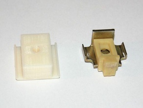 door stop pocket replacement parts household repair 3d print model - Mito3D
