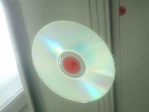 cd-rom holder pendant decor