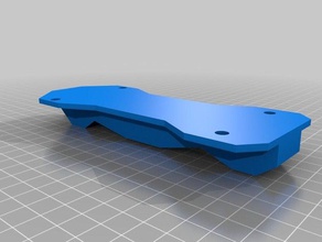 patin de rouleau la plaque sport à l'extérieur 3d print model - Mito3D