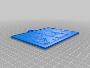 a tecumseh biblioteca de criança 2d arte personalizado 3d print model - Mito3D