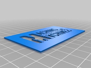 m&m art outils personnalisé 3d print model - Mito3D
