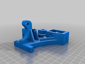 parçalı reprap wilson ts biter 3d yazıcı parçaları 3d print model - Mito3D