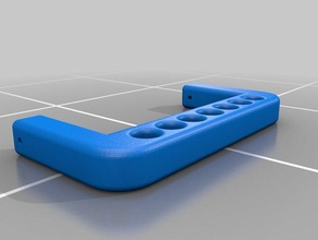 manija de la maleta reemplazo partes manejar 3d print model - Mito3D