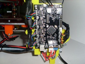 printrboard staffa di mendel prusa v2 3d la stampante parti l'elettronica heekscad titolare pla reprap aggiornamento utile 3d print model - Mito3D