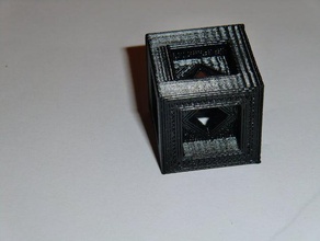 cube math Kunst 3d print model - Mito3D